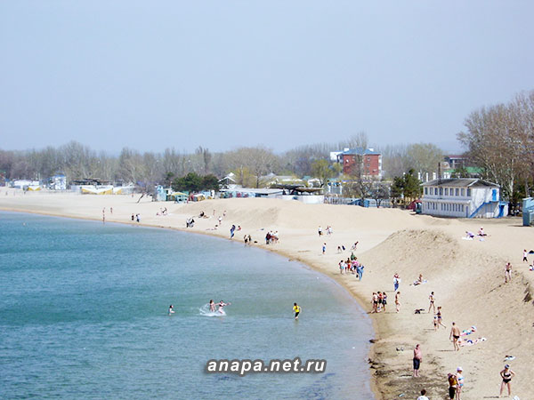 Лечебный пляж 13 апреля 2005г.